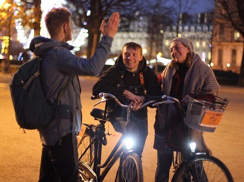 Night bike tour