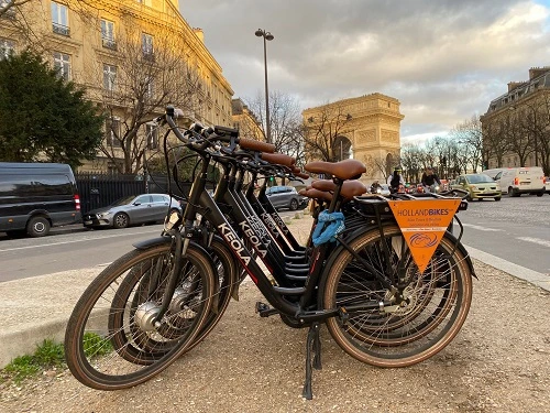 Vélo Arc de triomphe paris